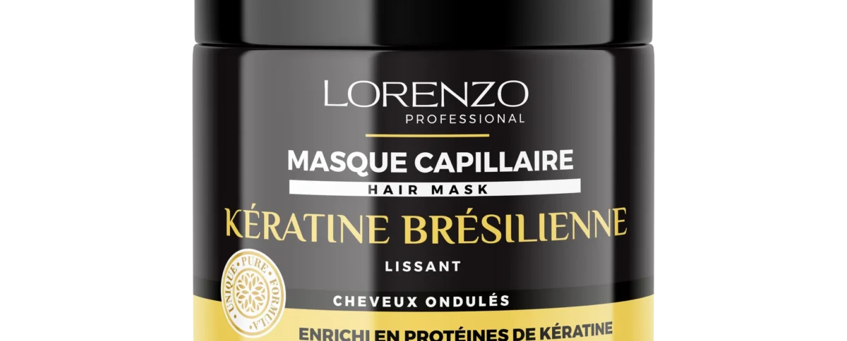 LORENZO – MASQUE CAPILLAIRE KERATINE BRESILIENNE