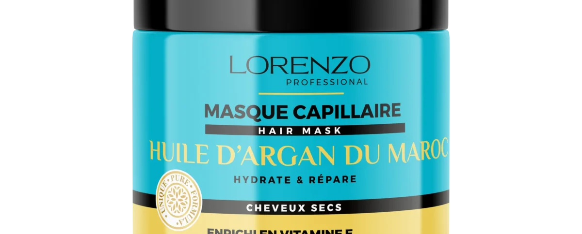 LORENZO – MASQUE CAPILLAIRE HUILE D’ARGAN DU MAROC